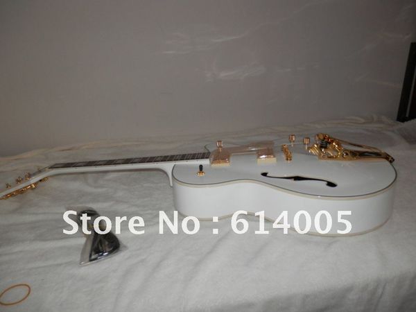 

wholesale - custom shop 6120 hollow body white falcon electric guitar with