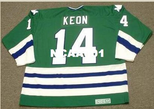 

men #14 dave keon hartford whalers 1979 ccm vintage retro hockey jersey or custom any name or number retro jersey, Black;red