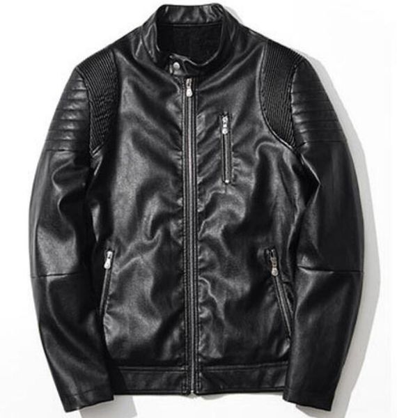 

men's autumn and winter korea version boutique european and american fashion body maintenance pure color personal fur coat m-3xl, Black