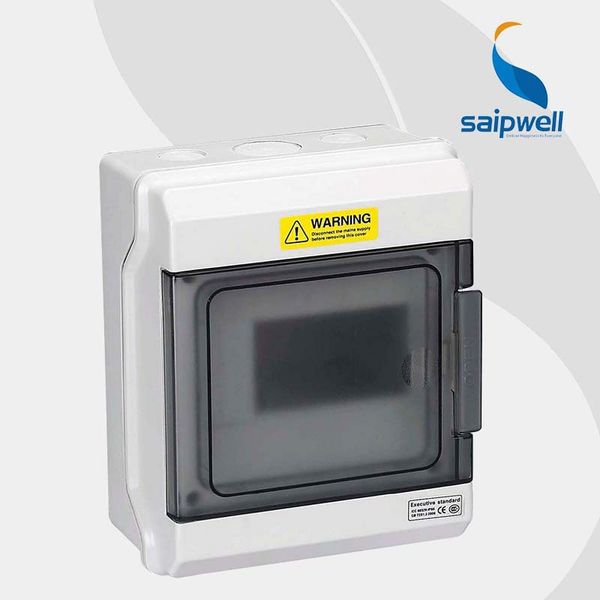 

220*165*100mm ip67 6-ways waterproof distribution box /enclosures for electronic equipment mcb rcd ( gdb-06