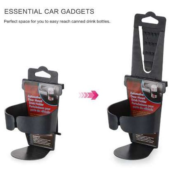 

universal car cup holder stand seat door mount car cup organizer car accessories for coffee cola canister bottle