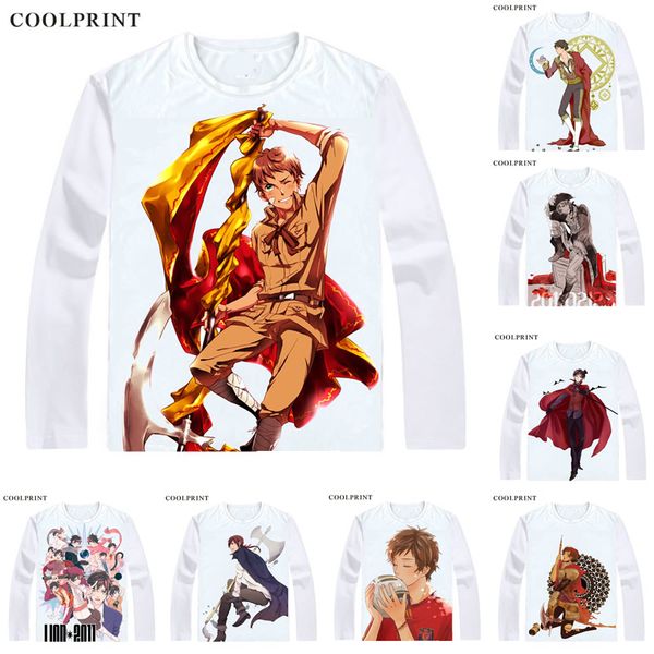

spain antonio fernandez carriedo t shirt axis powers hetalia men t-shirt casual vintage tshirt printed long sleeve shirts, White;black