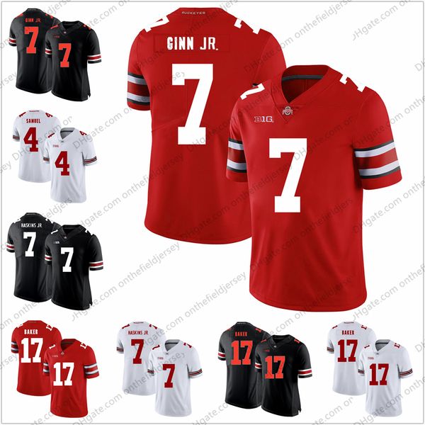 

Ohio State Buckeyes College Football Jersey 7 Dwayne Haskins Jr. 17 Jerome Baker 4 Kurt Coleman 4 Curtis Samuel 4 Santonio Holmes S-3XL