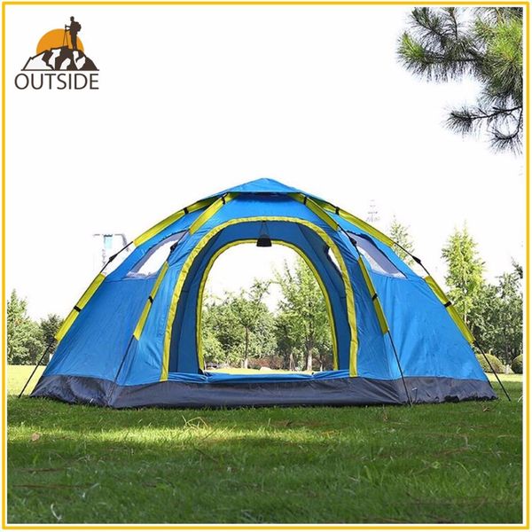 Large Throw Tent 5 8 Person Outdoor Automatic Tents Throwing Pop