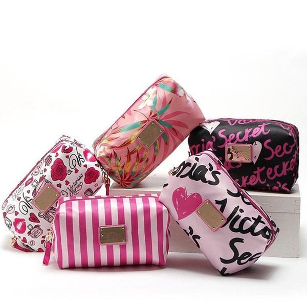 

Dhl brand women 039 lady makeup bag co metic bag handbag makeup organizer pring printing bag for women