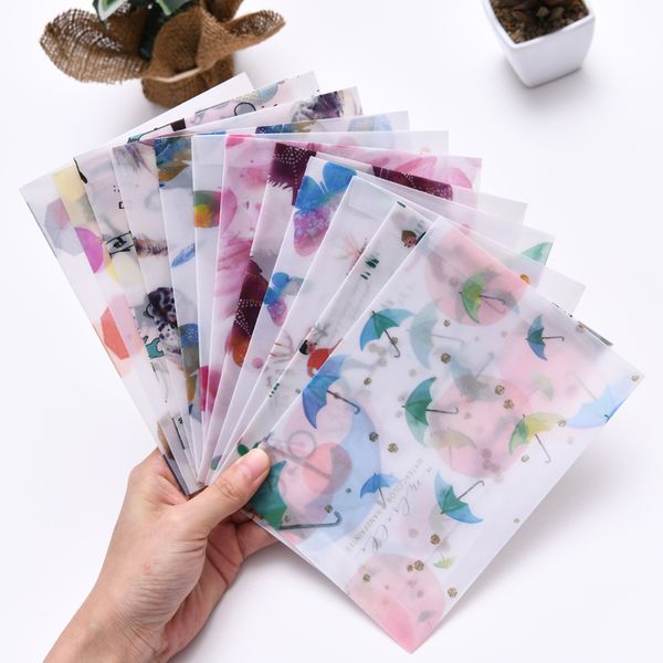 

antiquity sulfuric acid paper envelope translucent envelope letter wedding letter invitation jewelry organizer.w-0761