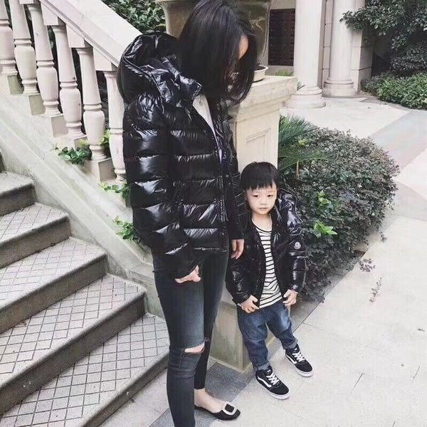 

New warm winter now uit girl jacket hooded thicken coat for boy girl waterproof cloth kid outerwear, Blue;gray