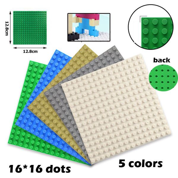 

16x16 горошек 12.8 * 12.8 см строительные блоки доска опорная плита мелкие частицы собра