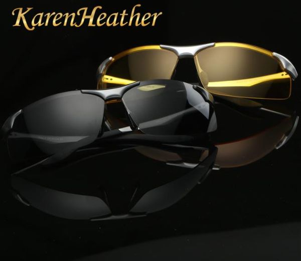 

polarized sunglasses, male aluminum magnesium alloy sports driving glasses, sunglasses, fishing glasses, wind mirrors, etc, White;black