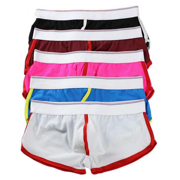 Venda quente dos homens Cuecas Boxers Underwear Cuecas Para Homens Respirável Calcinha Trunks Sexy Boxer 4 pçs / lote