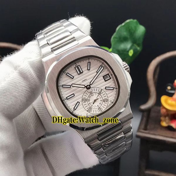 

дешевые новые спортивные nautilus 5980 / 1a-019 белый циферблат азии 2813 автоматические мужские часы браслет из нержавеющей стали высокого, Slivery;brown