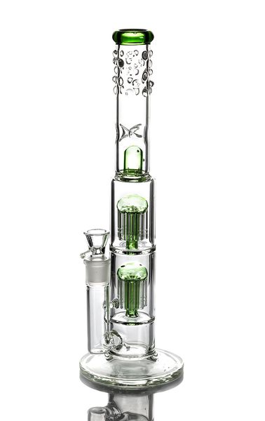 

18,9 дюймов Красочный Straight стекла Бонг Кальян Vapor Arm Дерево кальян Кальян 18мм Joint стеклянные бонги