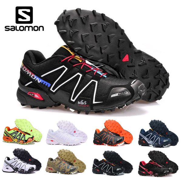 

Новое прибытие Salomon Speed cross 3 III мужчины кроссовки Спорт на открытом воздухе zapatillas т