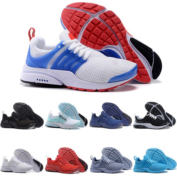 

wholesale new running shoes presto ultra 5 ultra br triple black white yellow camo womens sneaker men sports designer shoes trainer, White;red