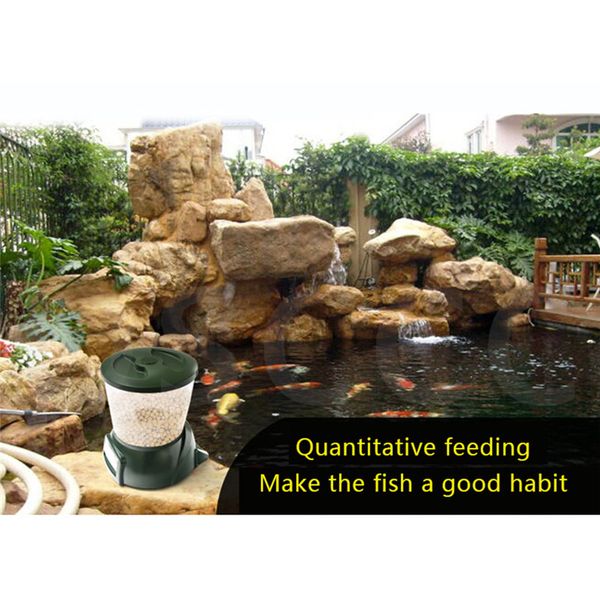 2019 Fish Food Dispenser Digital Aquarium Timer Feeder With Lcd
