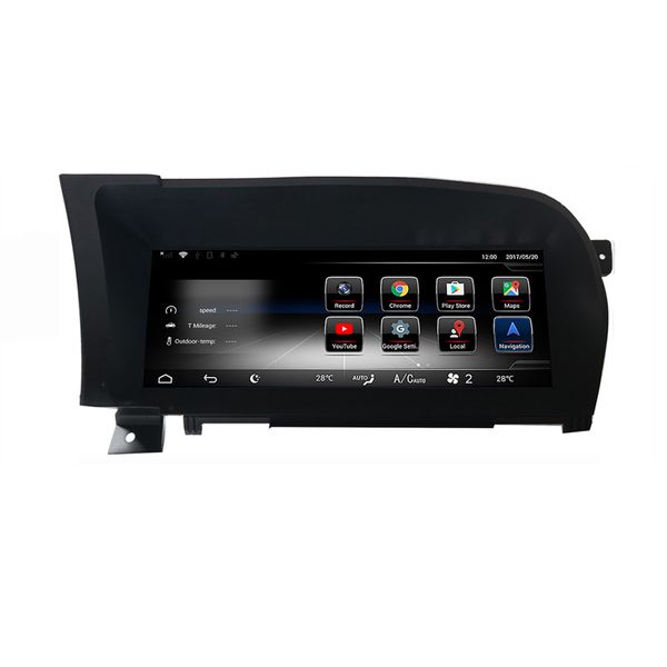 

8-core cpu 2+32g car android 10.25 inch display for s class w221 command system upgrade screen head up monitor