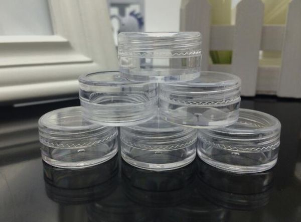 

cosmetic empty jar pot eyeshadow makeup face cream container bottle capacity 5g