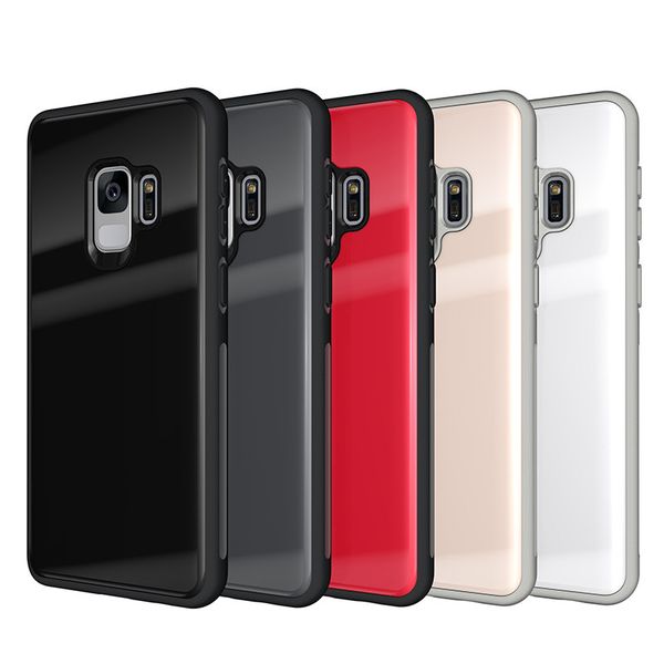 

big promotion phone cases clean up inventory luxury tempered glass soft tpu back cover phone case for samsung galaxy s9 s9plus