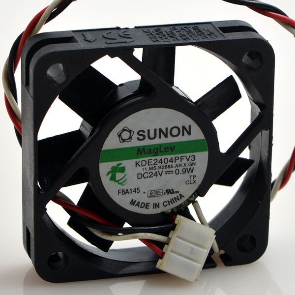 

sunon built quasi kde2404pfv3 0.9w 4010 4cm 3 line mute inverter fan