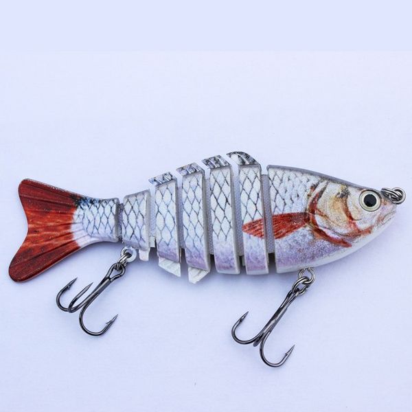 

baits 5pcs/set 10cm/12.5g popular fishing lure multi jointed swim bait lifelike hard fish bait artificial crankbait tackle mml01