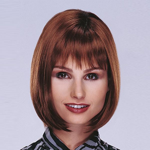 14inches Fashion Women S Sexy Full Bangs Short Straight Dark Brown