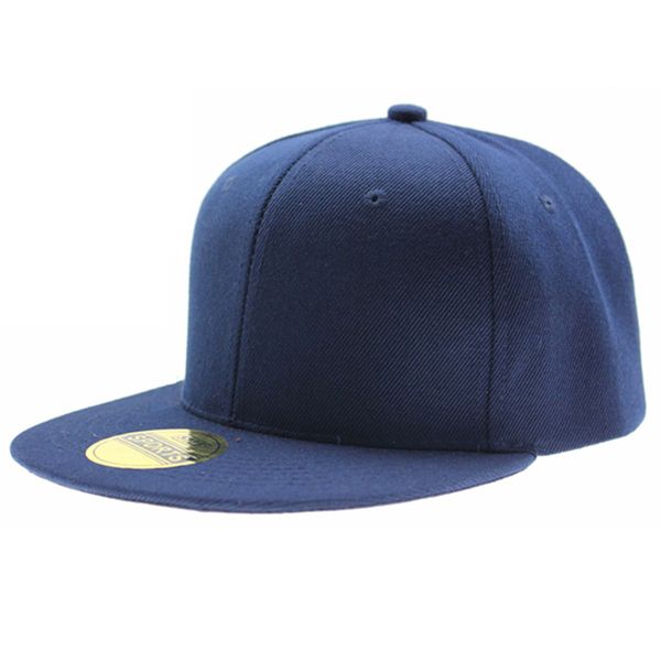 

19 colors adjustable men women baseball cap solid hip hop snapback flat peaked hat visor, Blue;gray