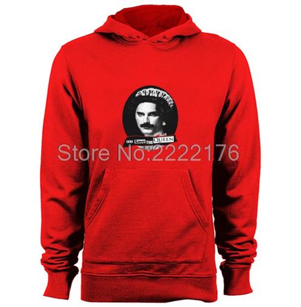 

god save the queen mens & womens personalized hoodies, Black