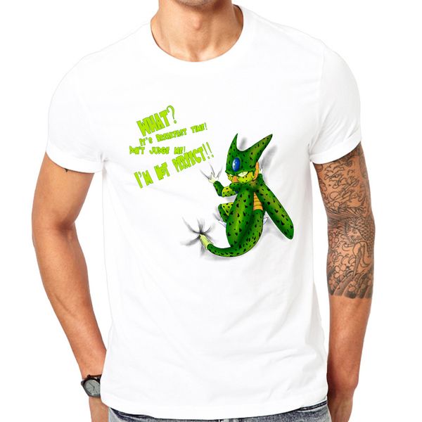 

lasting charm new fashion popular i'm not perfect printed t-shirt cool men summer shirt brand fashion casual comfortable, White;black