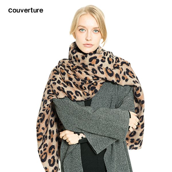 

women ladies winter warm leopard printed pashimina wrap scarves soft shawl echarpe scarf bufanda mujer manteau femme hiver