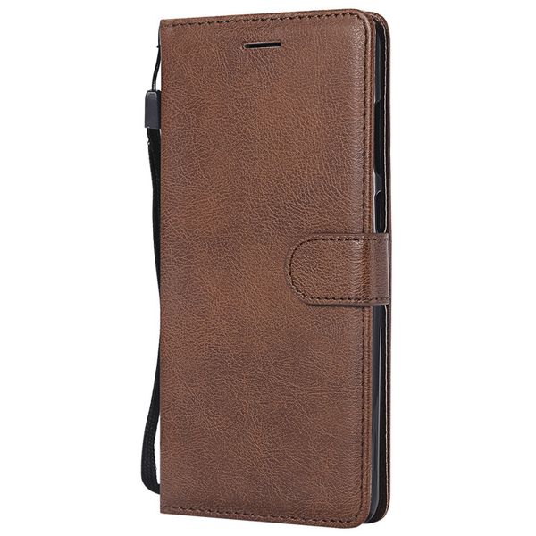

wallet case for samsung galaxy a9 2018 flip back cover pure color pu leather mobile phone bags coque fundas
