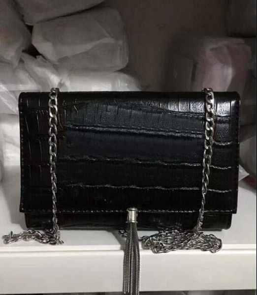 

2017 handbag genuine leather handbag women bag o bag de igner women me enger bag with chain bol a feminina