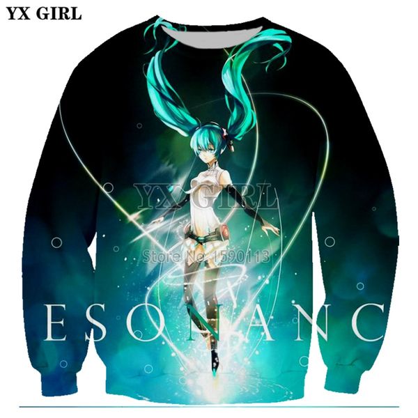 

plstar cosmos new anime vocaloid hatsune miku cute 3d print japanese famous animation tee hoodie/sweatshirt -1, Black