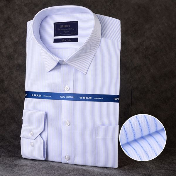 

plus size mens formal shirts long sleeve cotton striped dress shirt men slim fit casual shirts brand men clothes, White;black