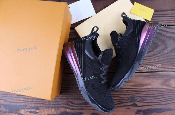 

2019 new popular designer man woman's fashion low cut lace up breathable mesh sneaker shoe outdoors race runner casual shoe38-46, Black