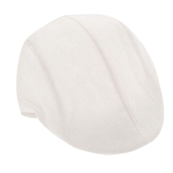 

2016 new white women men newsboy duckbill driving cap flat cabbie linen beret hat boina casual, Blue;gray
