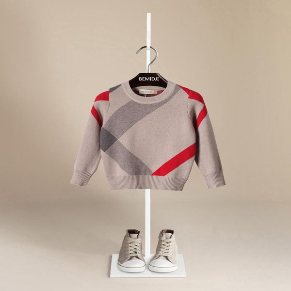 

hot sale boy sweater 2017 autumn design wool knitted pullover cardigan for baby girls children clothes kids infant top, Blue