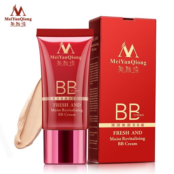 

meiyanqiong fresh and moist revitalizing bb cream makeup face care whitening compact foundation concealer prevent bask skin care