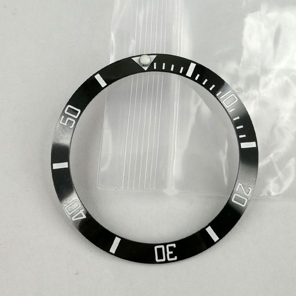 Classic 38mm  high quality black luminous ceramic bezel insert for 40mm SUB men's watches Be1