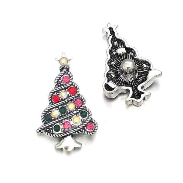 

оптовая w459 рождество 3d 18мм 20мм металл snap кнопки для ожерелья браслета сменная ювелирные изделия женщины accessorie выводы