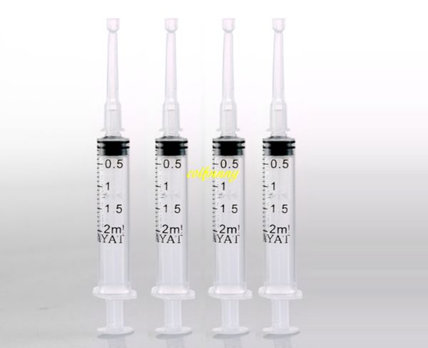 

1000pcs/lot new 2ml transparent needle tube scale distributor for refillable perfume bottle tools