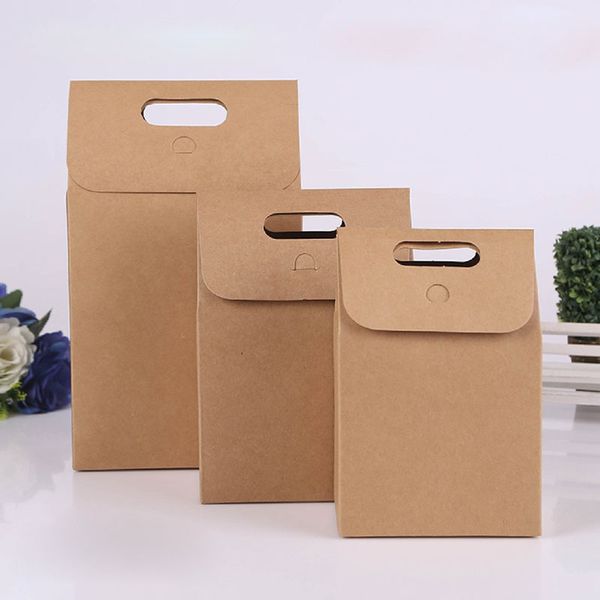 

4 size kraft paper candy bag wedding decoration party favors gift bags