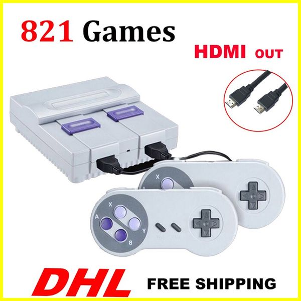 

HDMI из ТВ игровая консоль может хранить 821 игры видео портативный для SNES игровых ко