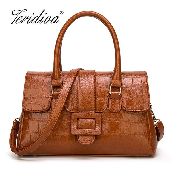 

teridiva handbags women bags designer women's handbags crocodile handbag women's shoulder bags tote bag for female