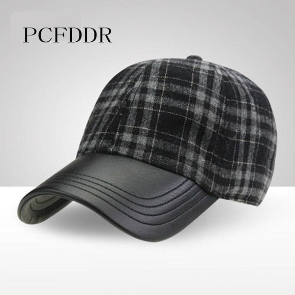 

pcfddr men's baseball cap in autumn and winter, Blue;gray