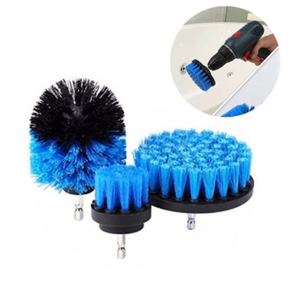 2019 Power Scrubber Brush Drill Clean For Bathroom Surfaces 3 Pcs Lot Power Scrubber Brush Drill Clean For Bathroom Surfaces Tub Shower Tile