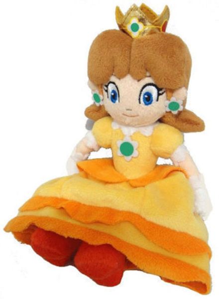 

15см Super Mario Bros серии Princess Daisy Фаршированные Плюшевые игрушки куклы ПОДАРОК ​​НОВЫ