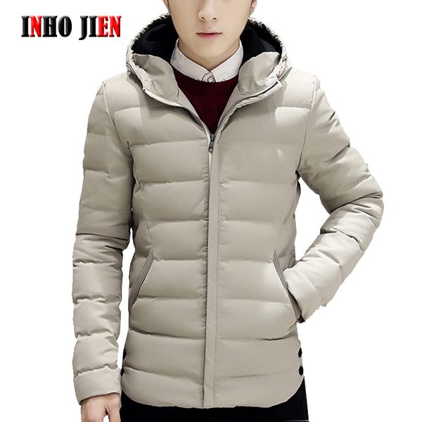 Winter Jackets Men New Trend Casual Mens Parkas Cotton Padded Hooded Outwear Coats Warm Thick Autumn Jacket Male  Clothes