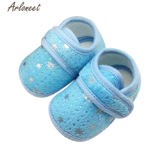 

oct 2017 starry sky printed toddler anti-slip soft baby shoes