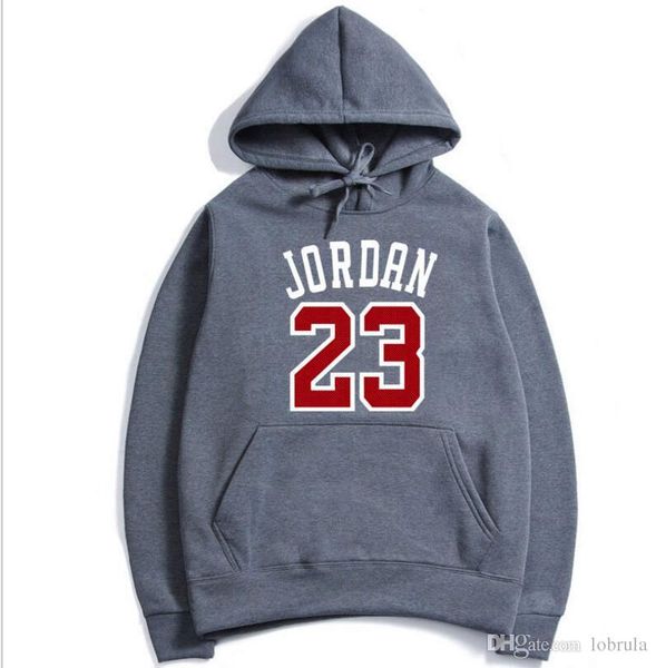 

New Design Autumn and Winter Man Long Sleeve Hoodies 23 Letter Printed Pullover Fashion Sweatshirts Sport Style Coats Basketball uniform
