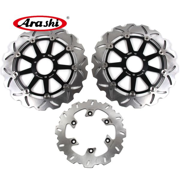 Arashi für Yamaha YZF750R 1993 - 1997 Vordere Rückseite Bremsscheibe Rotor Motorrad Zubehör YZFR 750 R YZF750 750R 1994 1996 1996 1997